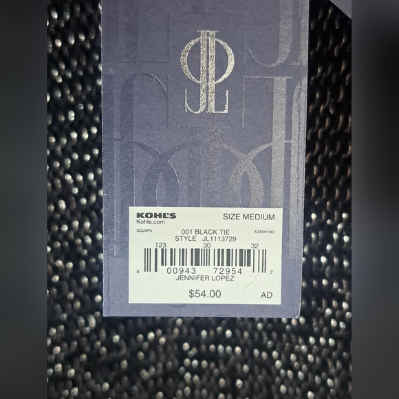 Jennifer Lopez Black Knit Top Size Meduim #New - Picture 4 of 7